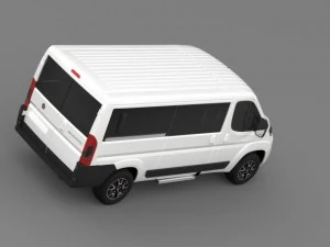 fiat ducato panorama l2h1 2015 3D Model