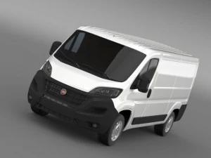 фургон fiat ducato l2h1 2015р 3D Модель