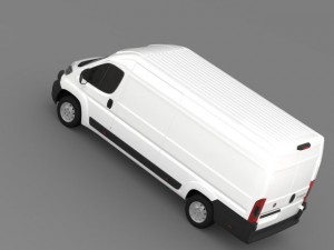 fiat ducato van l4h2 2015 3D Модель