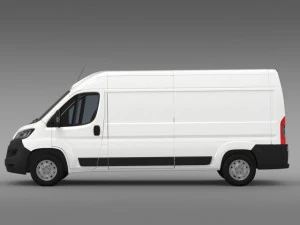 peugeot boxer van l3h2 2014 3D Model