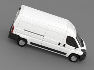peugeot boxer van l3h2 2014 3D Model