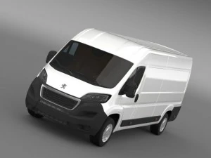 peugeot boxer van l4h2 2014р 3D Модель
