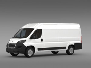 peugeot boxer van l4h2 2014 3Dモデル