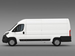 peugeot boxer van l4h2 2014 3Dモデル