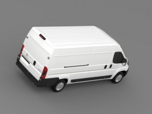 peugeot boxer van l4h2 2014 3Dモデル