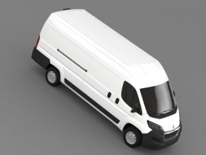 peugeot boxer van l4h2 2014 3Dモデル