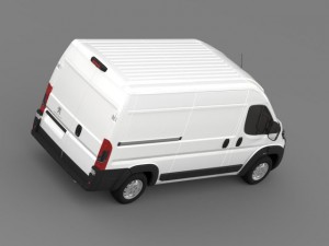 peugeot manager furgon l2h2 2014 3D Model