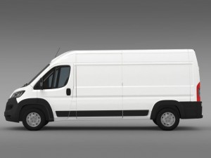 peugeot manager furgon l3h2 2014 Modello 3D