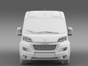 peugeot manager furgon l3h2 2014 Modello 3D