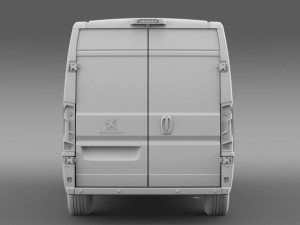 peugeot manager furgon l3h2 2014 Modello 3D