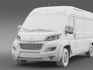 peugeot manager furgon l3h2 2014 Modello 3D