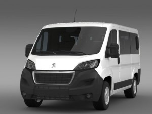 peugeot boxer l1h1 2014 Modèle 3D