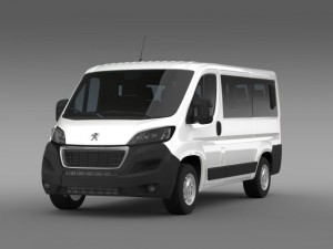 peugeot boxer l1h1 2014 Modèle 3D