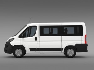 peugeot boxer l1h1 2014 Modèle 3D
