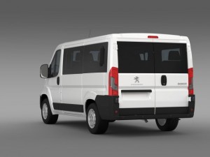 peugeot boxer l1h1 2014 Modèle 3D