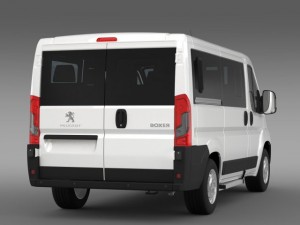 peugeot boxer l1h1 2014 Modèle 3D