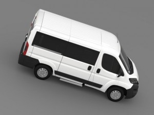 peugeot boxer l1h1 2014 Modèle 3D