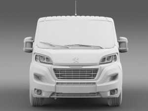 peugeot boxer l1h1 2014 Modèle 3D