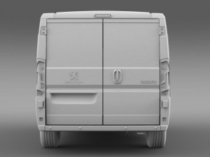 peugeot boxer l1h1 2014 Modèle 3D