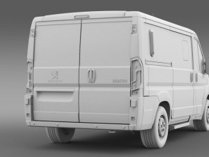 peugeot boxer l1h1 2014 Modèle 3D