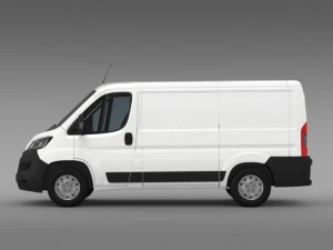 peugeot boxer van  l1h1 2014 3D Model
