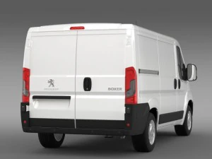 peugeot boxer van  l1h1 2014 3D Model
