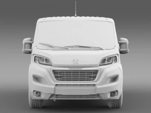 peugeot boxer van  l1h1 2014 3D Model