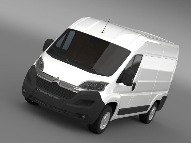 citroen relay van l2h2 2015 Modèle 3D .c4d .max .obj .3ds .fbx .stl .blend 