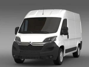 citroen relay van l2h2 2015 3D Model