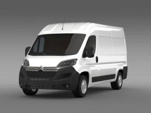 citroen relay van l2h2 2015 3D Model