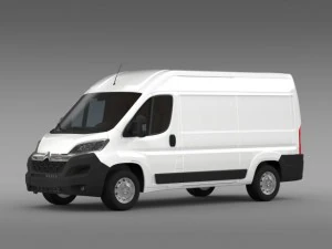 citroen relay van l2h2 2015 3D Model