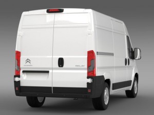 citroen relay van l2h2 2015 Modèle 3D