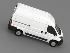 citroen relay van l2h2 2015 3D Model
