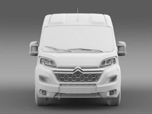 citroen relay van l2h2 2015 3D Model