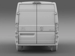 citroen relay van l2h2 2015 3D Model