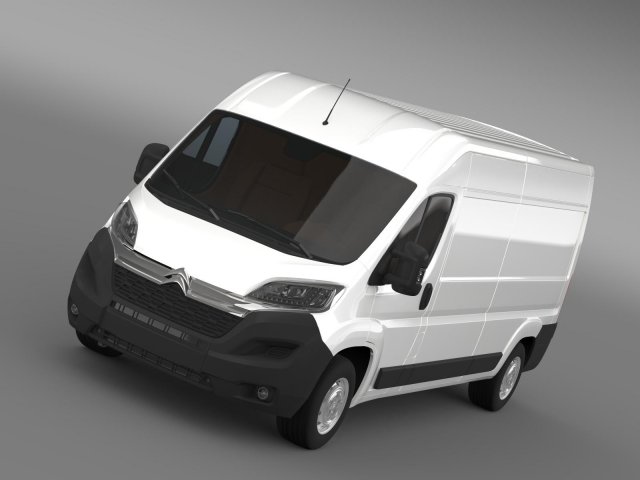 citroen relay van l3h2 2015 Modelo 3D .c4d .max .obj .3ds .fbx .stl .blend 