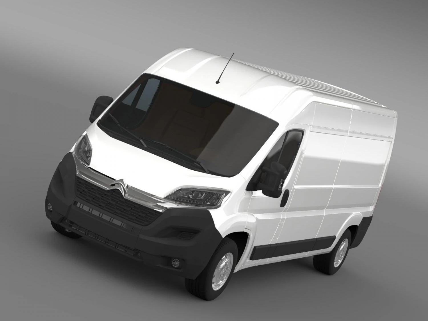 citroen relay van l3h2 2015 3D Model .c4d .max .obj .3ds .fbx .stl .blend