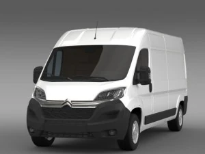 citroen relay van l3h2 2015 3D Model