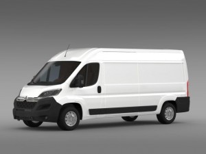 citroen relay van l3h2 2015 Modelo 3D