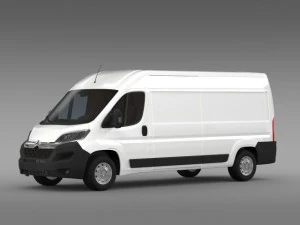 citroen relay van l3h2 2015 3D Model