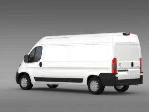 citroen relay van l3h2 2015 3D Model