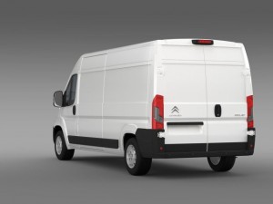 citroen relay van l3h2 2015 Modelo 3D