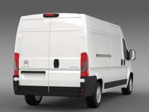citroen relay van l3h2 2015 Modelo 3D