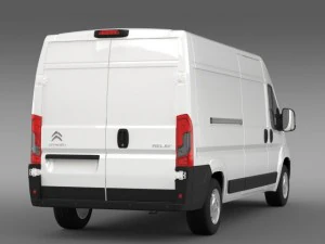 citroen relay van l3h2 2015 3D Model
