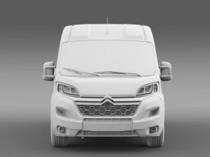 citroen relay van l3h2 2015 3D Model