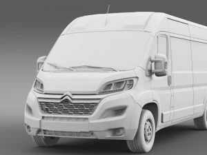 citroen relay van l3h2 2015 3D Model