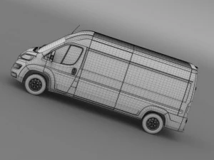 citroen relay van l3h2 2015 3D Model