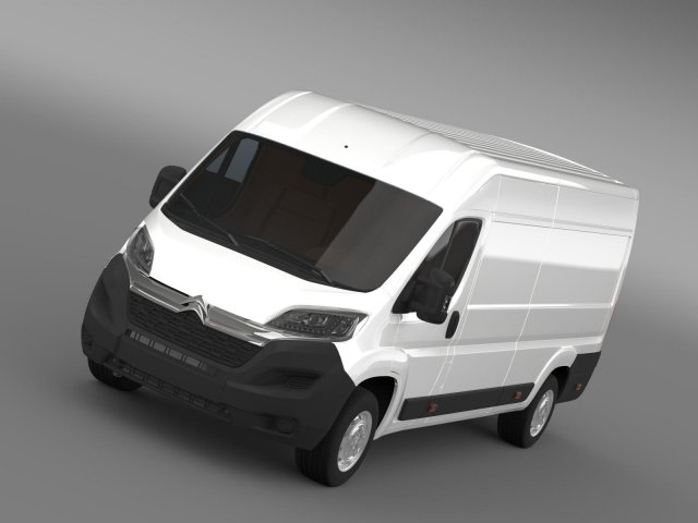 citroen relay van l4h2 2015 3D Model .c4d .max .obj .3ds .fbx .stl .blend 