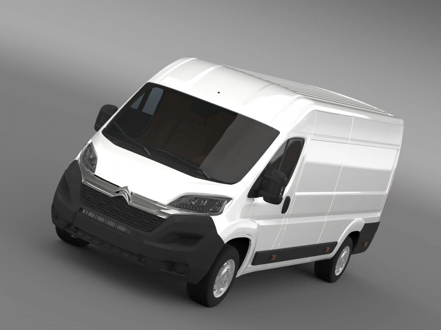 citroen relay van l4h2 2015 3D Model .c4d .max .obj .3ds .fbx .stl .blend