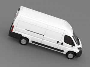 citroen relay van l4h2 2015 3D Model